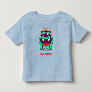 Kleines Monster (personalisierbarer Text) Kleinkind T-shirt