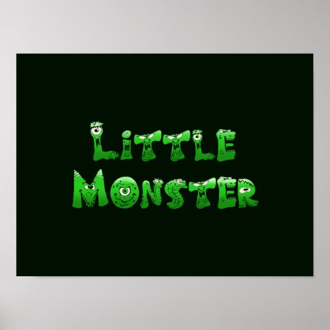 Kleines Monster Poster (Vorne)