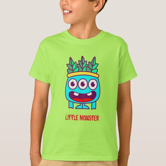Kleines Monster T-Shirt (Vorderseite)