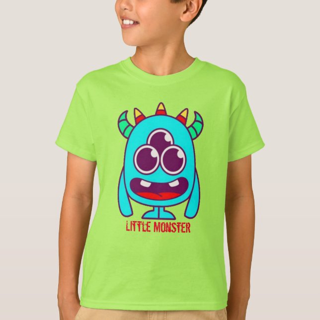 Kleines Monster T-Shirt (Vorderseite)