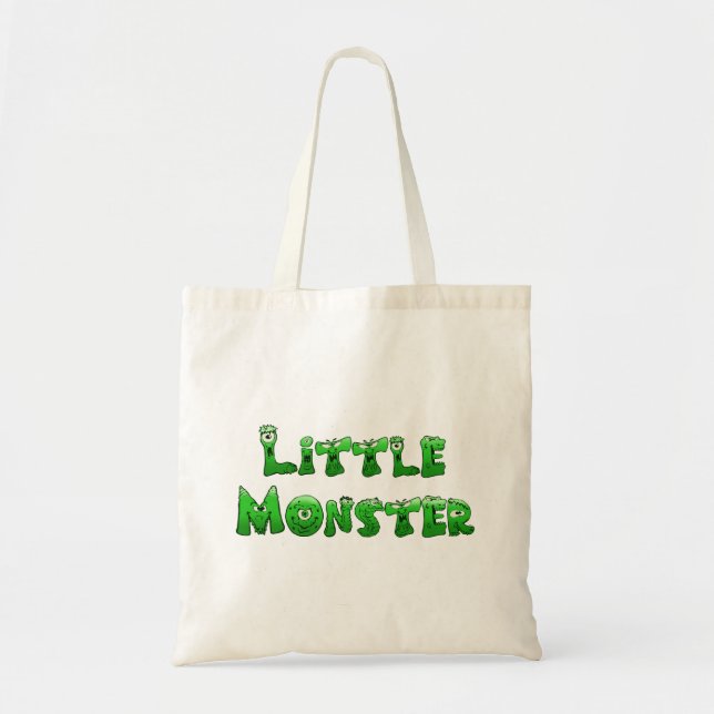 Kleines Monster Tragetasche (Vorne)