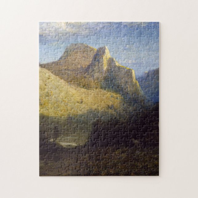Kleines Mountain Outdoor Landschaftsschutzpuzzle (Vertikal)