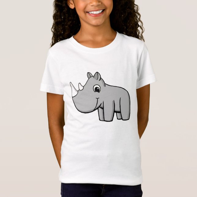 Kleines Nashorn T-Shirt (Vorderseite)
