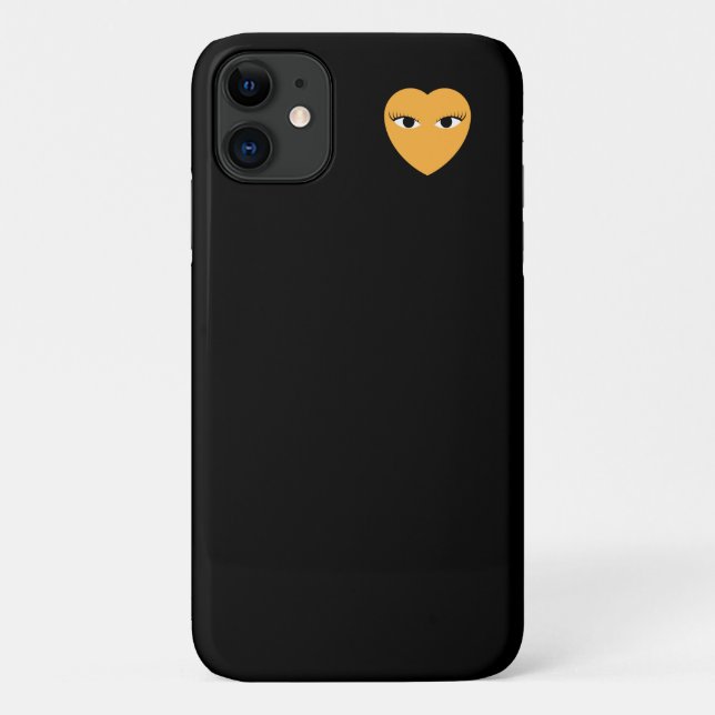 Kleines Niedliches Herz mit Augen Case-Mate iPhone Hülle (Rückseite)
