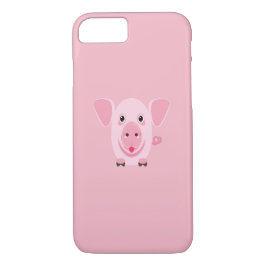 Kleines niedliches rosa Schwein Case-Mate iPhone Hülle