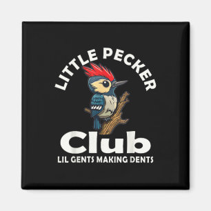 Kleines Pecker Club Shirt vorne und hinten Magnet