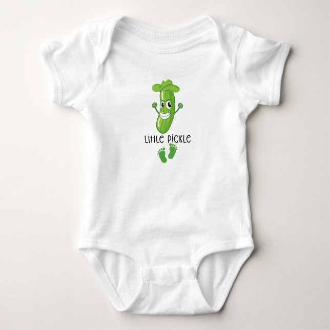 Kleines Pickle Baby, Geschenk niedliches Beil Baby Strampler (Vorderseite)