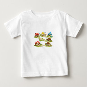 Kleines Pilzdorf Baby T-shirt