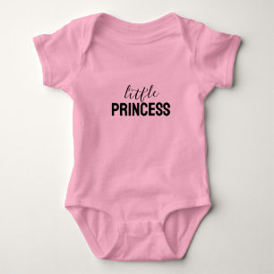 Kleines Prinzessin Baby T-Shirt Strampler