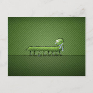 Kleines Problem (grün) Postkarte