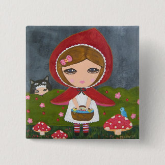 Kleines Rotkäppchen Button