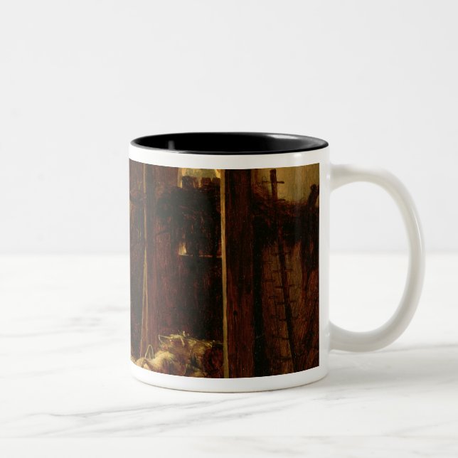 Kleines Rotkäppchen, c.1820 Zweifarbige Tasse (Rechts)