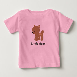 Kleines Rotwildbaby-Shirt Baby T-shirt