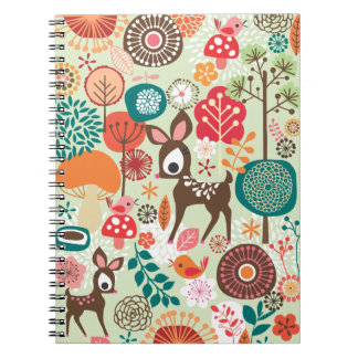 kleines Rotwildnotizbuch Notizblock