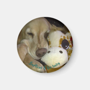 Kleines, rundes Barticus und Giraffen-Magnet Magnet