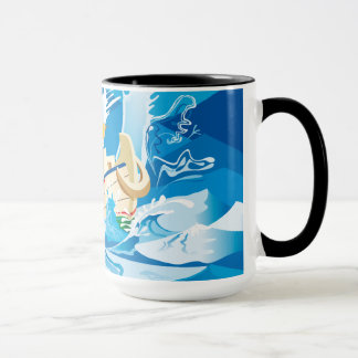 Kleines Schiff Tasse