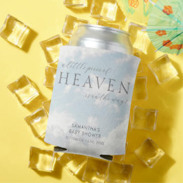 Kleines Stück Heaven Baby Dusche einfach Dosenkühler