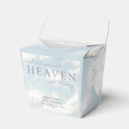 Kleines Stück Heaven Clouds Babydusche Geschenkschachtel