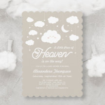 Kleines Stück Heaven Sent Baby Dusche