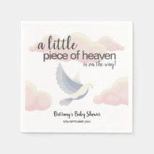 Kleines Stück Himmelwolken-Dove-Baby-Dusche