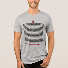 Kleines Stück Pi Tri-Blend Shirt