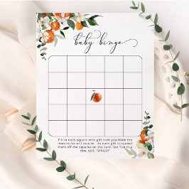 Kleines Süsse Baby Dusche Bingo Spiel