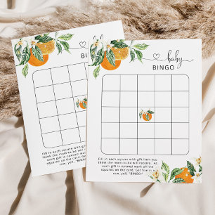 Kleines Süsse Baby Dusche Bingo Spiel