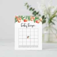 Kleines Süsse Baby Dusche Bingo Spiel