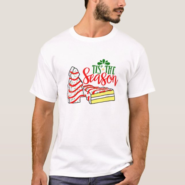 Kleines Tis' Weihnachtsbaumkuchen T-Shirt (Vorderseite)