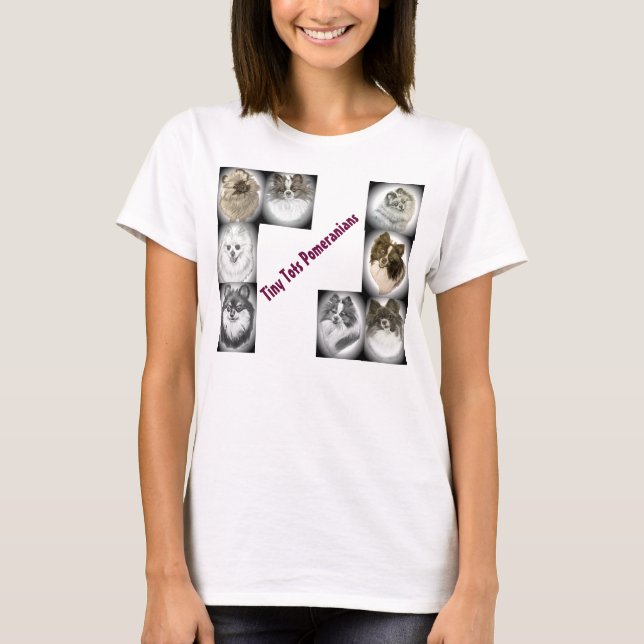 Kleines Tots-Spitz-T-Shirt T-Shirt (Vorderseite)