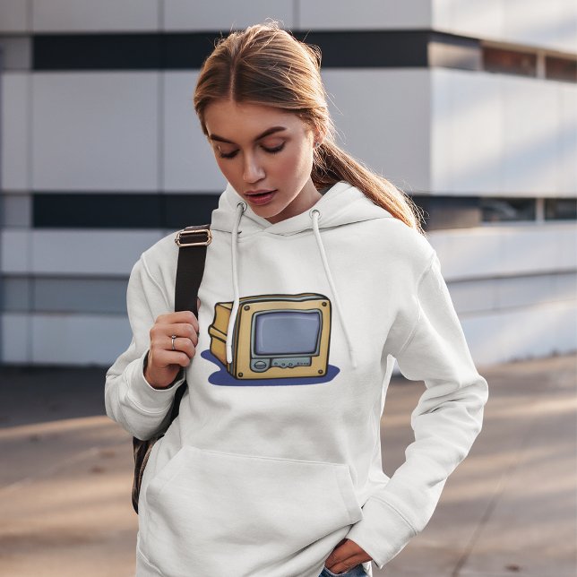 Kleines TV-Set Hoodie (Von Creator hochgeladen)