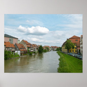 Kleines Venedig in Bamberg-Poster Poster