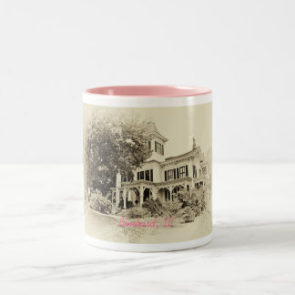 Kleines Waisenannie-Haus Zweifarbige Tasse