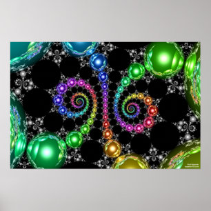 Kleinian Double 1/15 Cusp Group Poster
