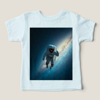 Kleinkind & Baby-Astronaut Weltraum-Galaxie T-Shir
