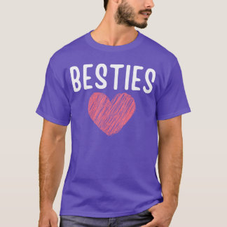Kleinkind Baby bester Freund passendes Bestie-Team T-Shirt