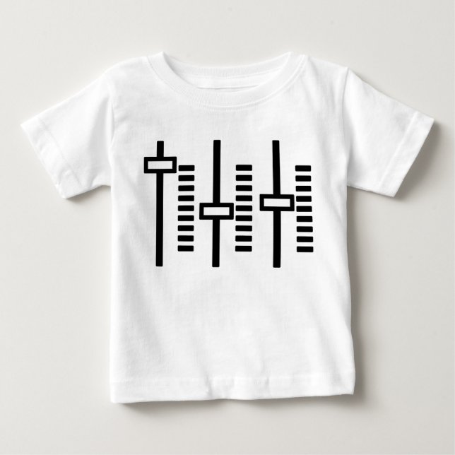 Kleinkind DJ-Diskjockeybaby Baby T-shirt (Vorderseite)