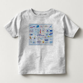 Kleinkind Fine Jersey T' "The ABC's of Hope Town" T-shirt
