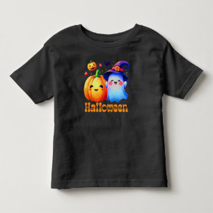 Kleinkind Halloween Pumpkin Bat Ghost Kleinkind T-shirt
