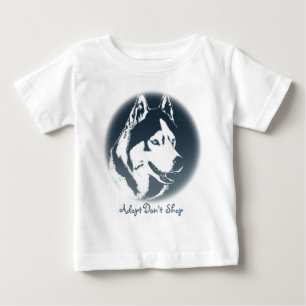 Kleinkind Husky Dress Husky Puppy Baby Dress Baby T-shirt