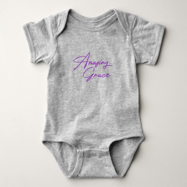 Kleinkind in einem Stück "Phantastisch Grace" Baby Strampler (Vorderseite)