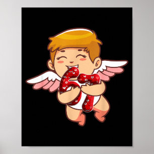 Kleinkind Kinder 6 7 Meme Sechs Sieben Kuschel Val Poster