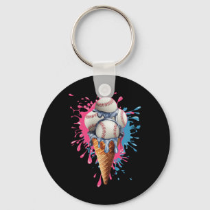 Kleinkind Kinder Ice Creme Baseball Wassersport Schlüsselanhänger