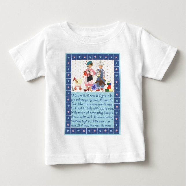 Kleinkind-Kredo Baby T-shirt (Vorderseite)
