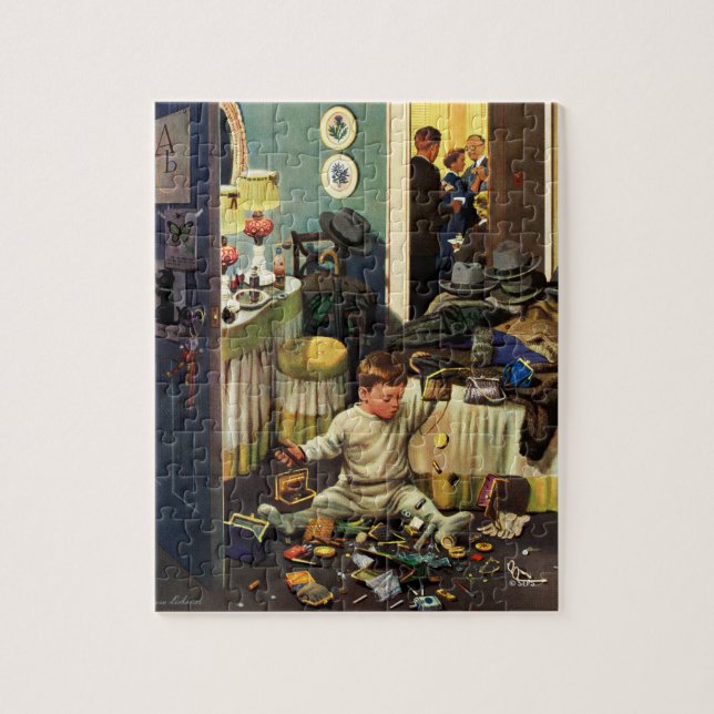 Kleinkind leert Geldbeutel (Vertikal)