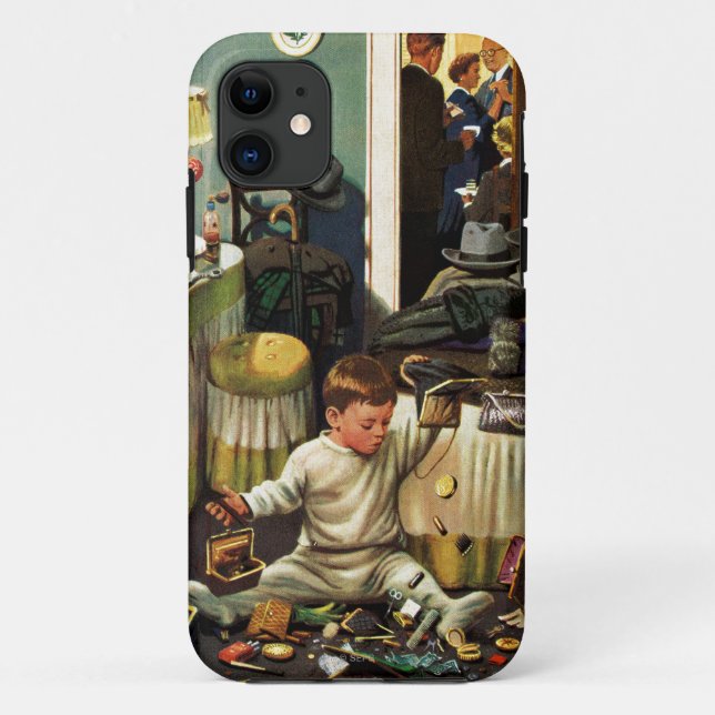 Kleinkind leert Geldbeutel Case-Mate iPhone Hülle (Rückseite)