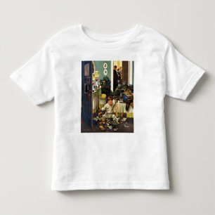 Kleinkind leert Handtaschen T-shirt