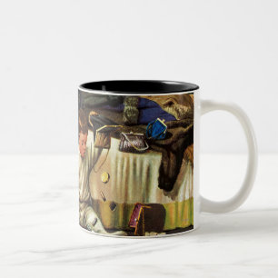 Kleinkind leert Handtaschen Zweifarbige Tasse