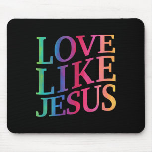 Kleinkind Liebe wie Jesus Christlich Gott Sohn Sch Mousepad
