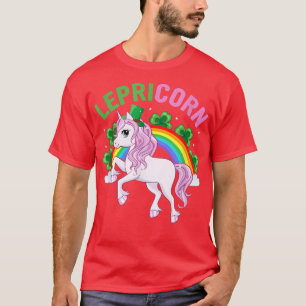 Kleinkind Mädchen Lepricorn St. Patrick's Day Lepr T-Shirt